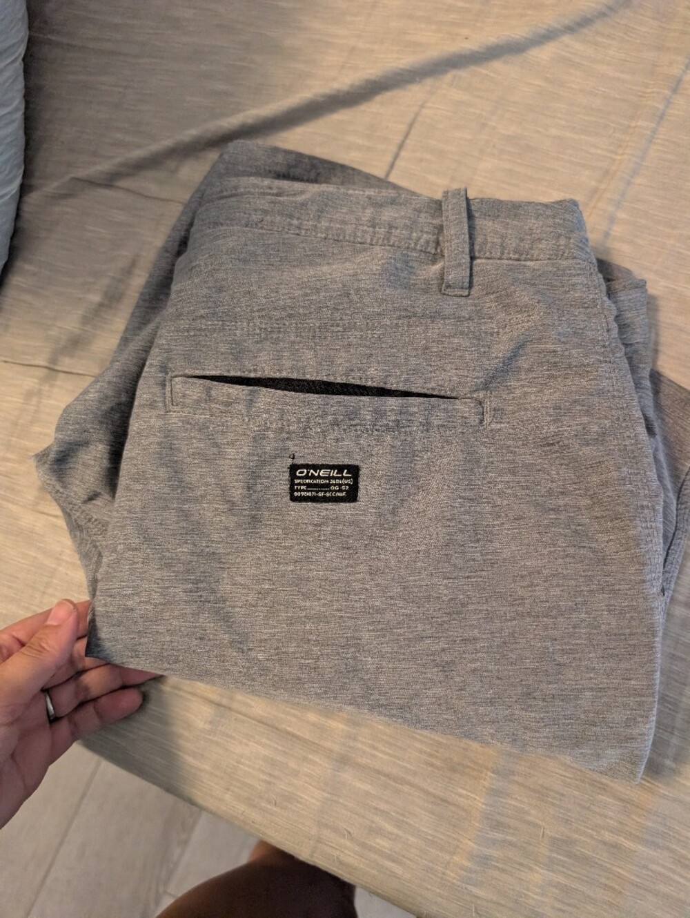 O'Neill Men's Gray Casual Pants